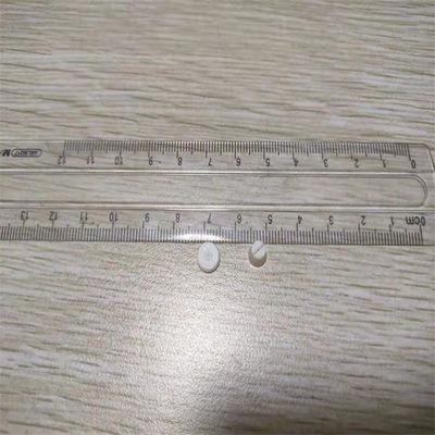 高力ひびの小さいジルコニアの陶磁器の管はBibulous 0.01%をめっきする