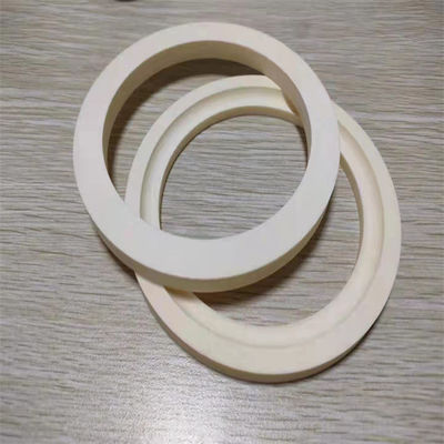 耐久力のある高力ひびのアルミナの陶磁器リング3.9g/Cm3